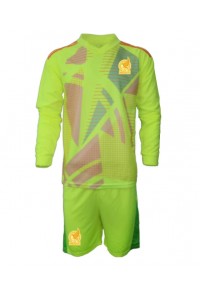 Fotbalové Dres Mexiko Brankářské Dětské Venkovní Oblečení Copa America 2024 Dlouhý Rukáv (+ trenýrky)